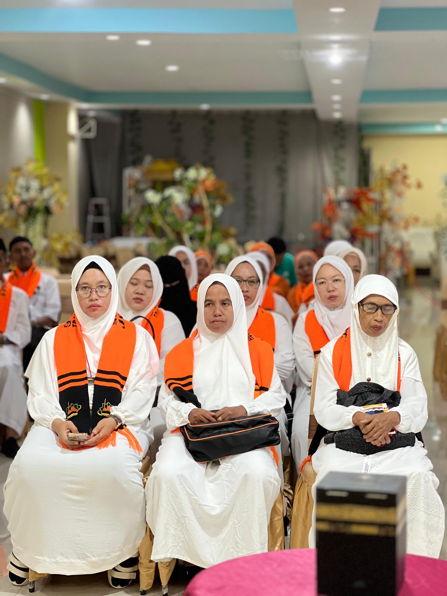 Foto bersama jamaah haji